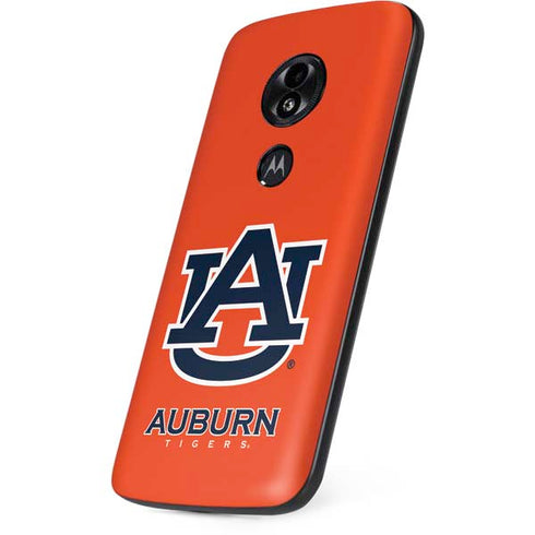 Auburn University Logo Orange Moto E5 Play Skin