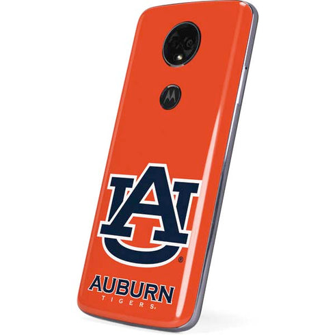 Auburn University Logo Orange Moto E5 Plus Skin