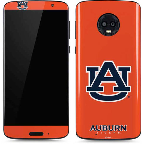 Auburn University Logo Orange Moto G6 Skin