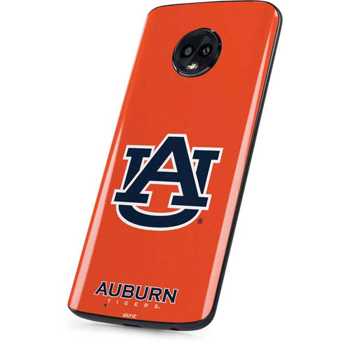 Auburn University Logo Orange Moto G6 Skin