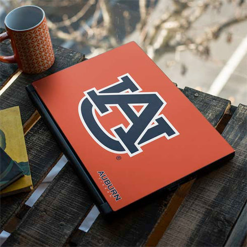 Auburn University Logo Orange MSI GS65 Stealth Laptop Skin
