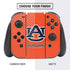 Auburn University Logo Orange Nintendo Switch Bundle Skin