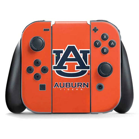 Auburn University Logo Orange Nintendo Switch (2017-2021) Joy-Con Controller Skin