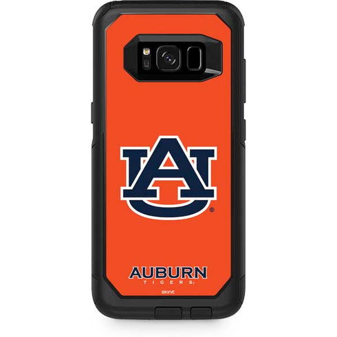 Auburn University Logo Orange Otterbox Commuter Galaxy Skin