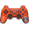 Auburn University Logo Orange PS3 Dual Shock wireless controller Skin