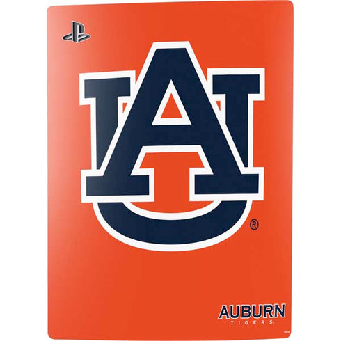 Auburn University Logo Orange PS5 Console Skin