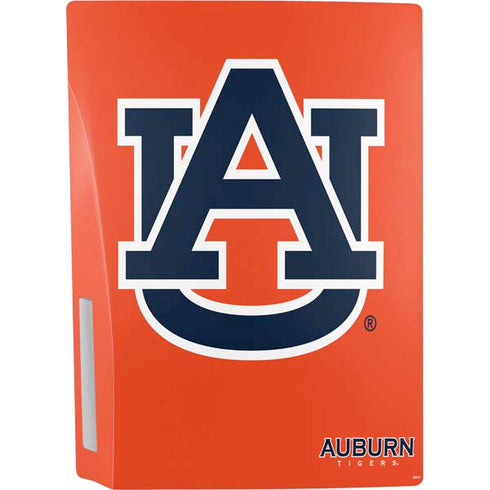 Auburn University Logo Orange PS5 Console Skin