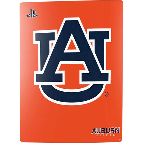 Auburn University Logo Orange PS5 Digital Edition Console Skin