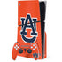 Auburn University Logo Orange PS5 Slim Disk Bundle Skin