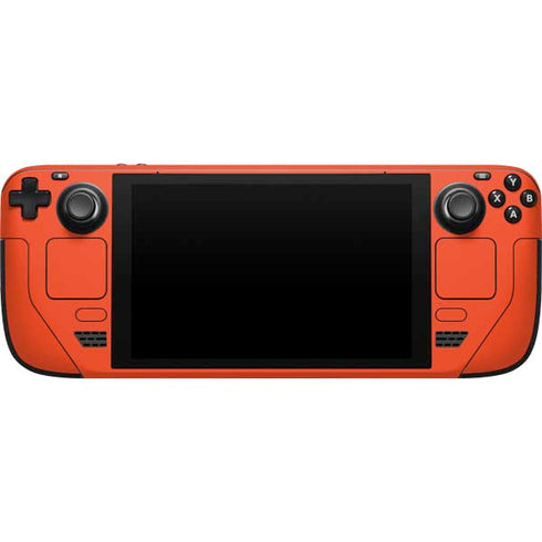 Auburn University Logo Orange Steam Deck Handheld Gaming Computer Skin