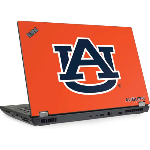 Auburn University Logo Orange Lenovo ThinkPad Skin