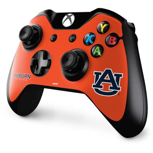 Auburn University Logo Orange Xbox One Controller Skin