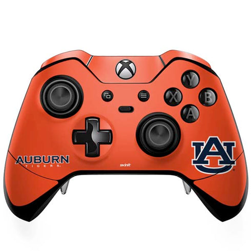 Auburn University Logo Orange Xbox One Elite Controller Skin