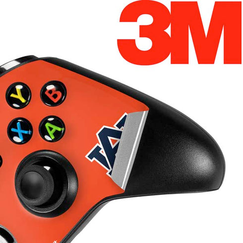Auburn University Logo Orange Xbox One S Controller Skin