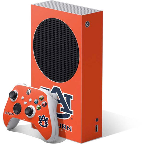 Auburn University Logo Orange Xbox Series S Bundle Skin