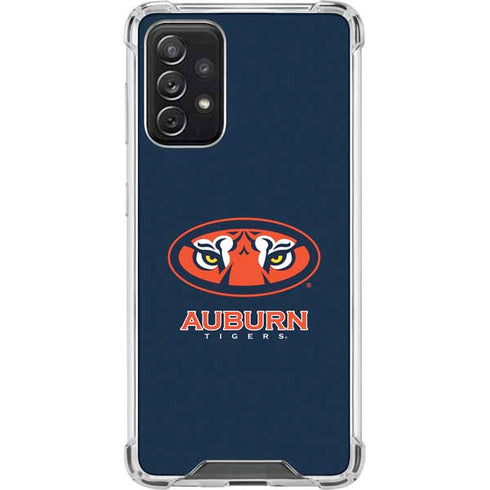 Auburn University Tigers Mascot Galaxy A72 5G Clear Case