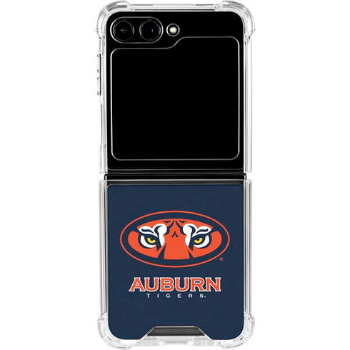 Auburn University Tigers Mascot Galaxy Z Flip5 5G Clear Case