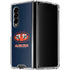 Auburn University Tigers Mascot Galaxy Z Fold4 5G Clear Case