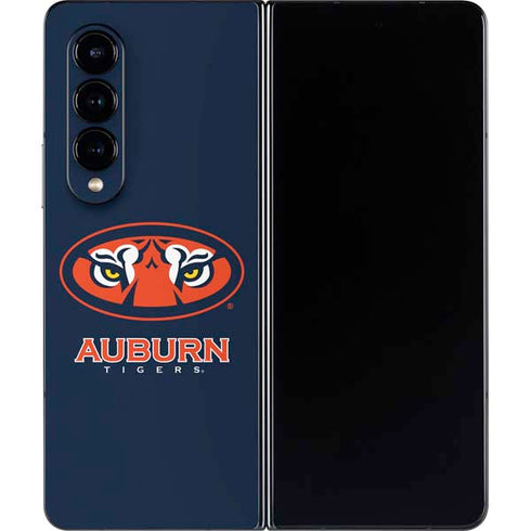 Auburn University Tigers Mascot Galaxy Z Fold4 5G Skin