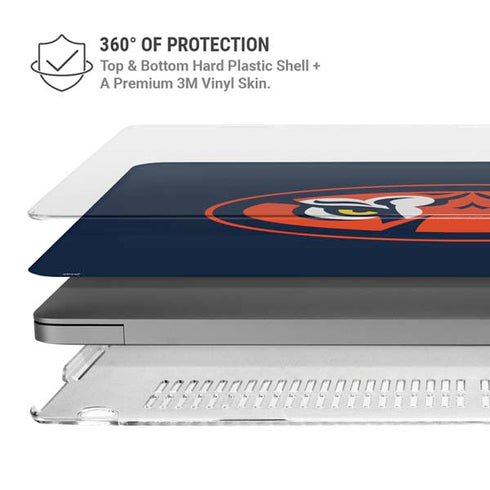 Auburn University Tigers Mascot MacBook Pro 16in (2021-25) Case plus Skin