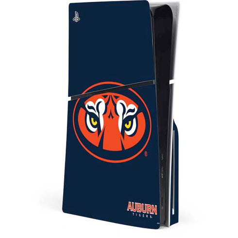 Auburn University Tigers Mascot PS5 Slim Disk Console Skin