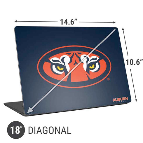 Auburn University Tigers Mascot Universal Laptop 18in (14.6 x 10.6in) Skin