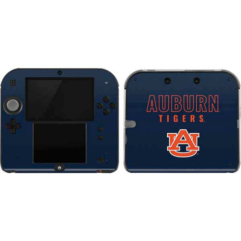 Auburn University Tigers Outline Nintendo 2DS Skin