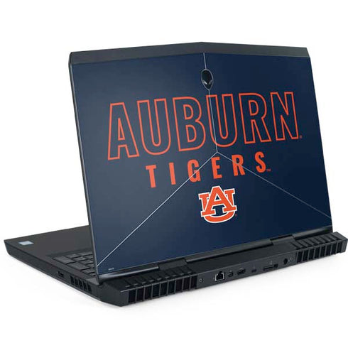Auburn University Tigers Outline Dell Alienware Skin