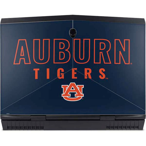 Auburn University Tigers Outline Dell Alienware Skin