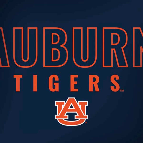 Auburn University Tigers Outline Dell Alienware Skin