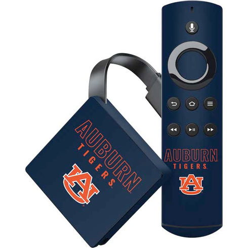 Auburn University Tigers Outline Amazon Fire TV Skin