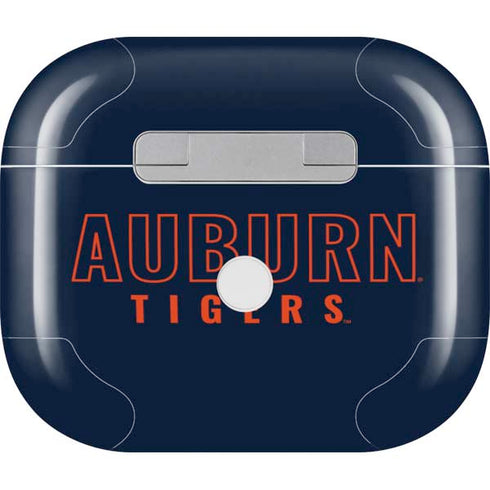Auburn University Tigers Outline Apple AirPods (3rd Gen 2021) Skin