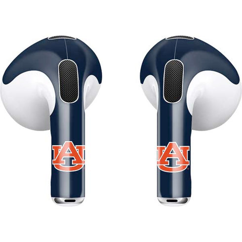 Auburn University Tigers Outline Apple AirPods (3rd Gen 2021) Skin