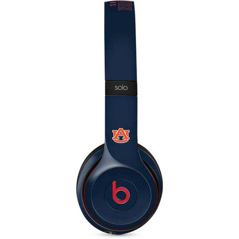 Auburn University Tigers Outline Beats Solo 2 Wireless Skin