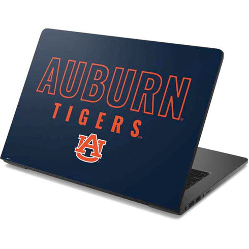 Auburn University Tigers Outline Dell Chromebook Skin