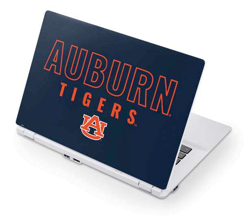 Auburn University Tigers Outline Acer Chromebook Skin