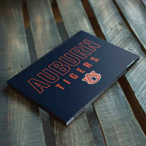 Auburn University Tigers Outline HP Envy Skin
