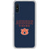 Auburn University Tigers Outline Galaxy A10e Clear Case