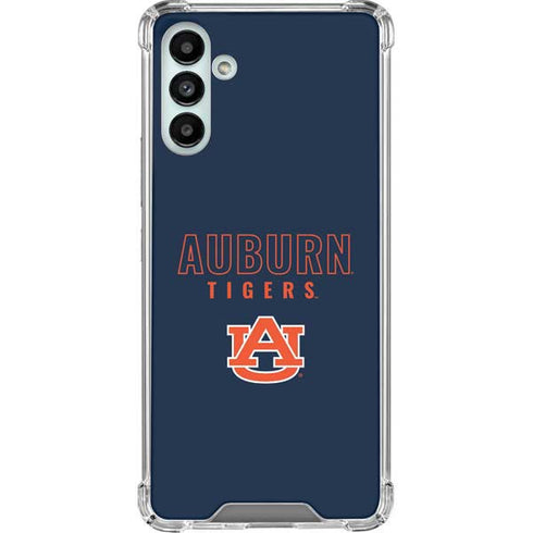Auburn University Tigers Outline Galaxy A13 5G Clear Case