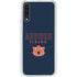Auburn University Tigers Outline Galaxy A50 Clear Case