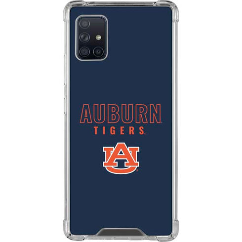 Auburn University Tigers Outline Galaxy A51 5G Clear Case