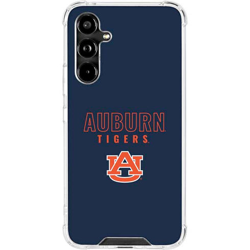 Auburn University Tigers Outline Galaxy A54 5G Clear Case