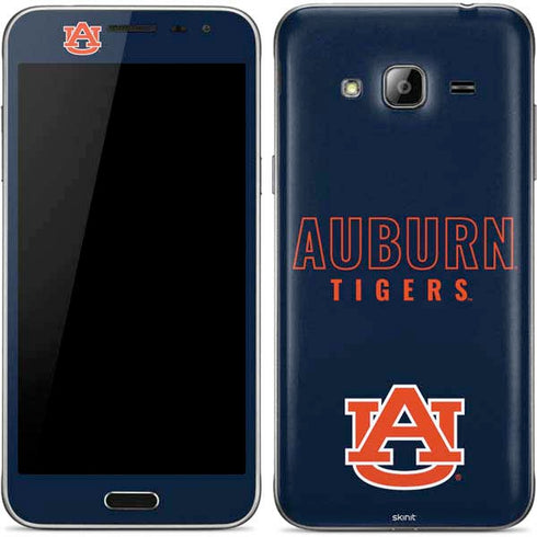 Auburn University Tigers Outline Galaxy J3 Skin