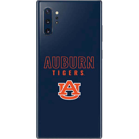 Auburn University Tigers Outline Galaxy Note 10 Plus Skin