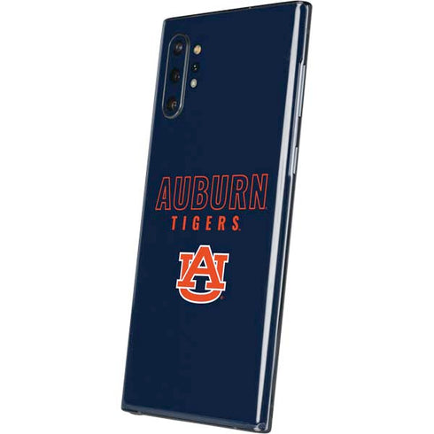 Auburn University Tigers Outline Galaxy Note 10 Plus Skin