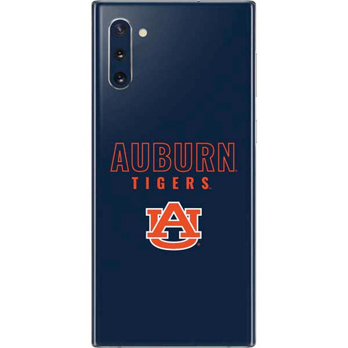 Auburn University Tigers Outline Galaxy Note 10 Skin