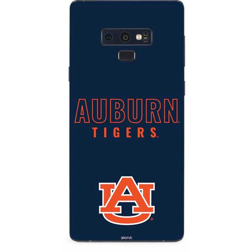 Auburn University Tigers Outline Galaxy Note 9 Skin