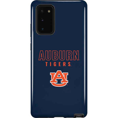 Auburn University Tigers Outline Galaxy Note20 5G Pro Case
