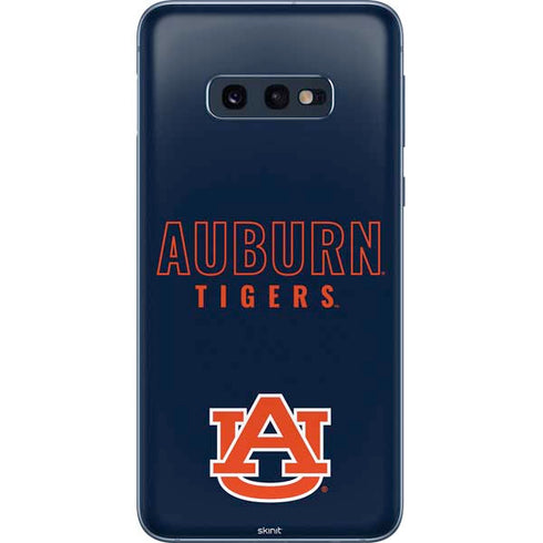 Auburn University Tigers Outline Galaxy S10e Skin