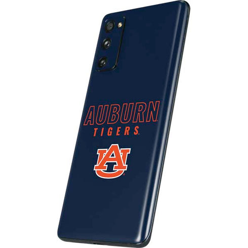 Auburn University Tigers Outline Galaxy S20 Fan Edition Skin